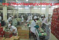 Thủ tục thành lập công ty sản xuất bánh kẹo tại Vĩnh Long