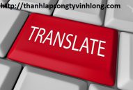 Thành lập công ty dịch thuật tại Vĩnh Long